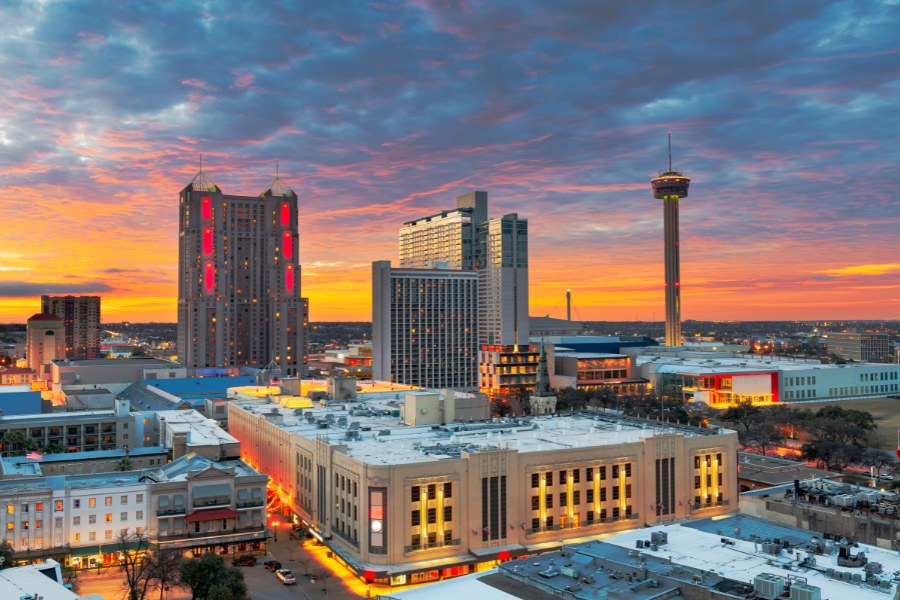 San Antonio, Texas, USA Skyline